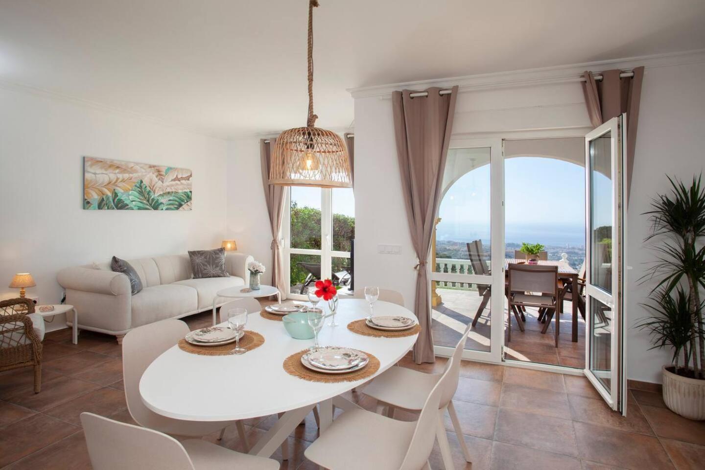 Casa Brittany, Vacation Home With Sea View Mijas Extérieur photo